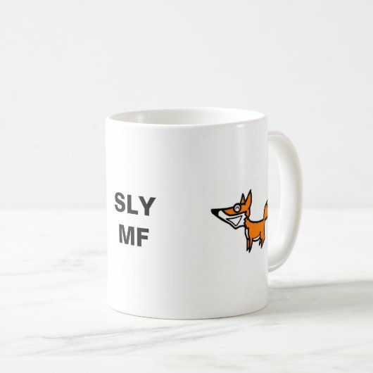 Elche, Fox, SLYMF, M, F Kaffeetasse (VorderseiteRechts)