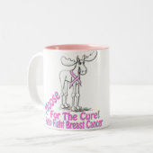 Elche für die Heilungs-Kaffee-Tasse Zweifarbige Tasse (Vorderseite Links)