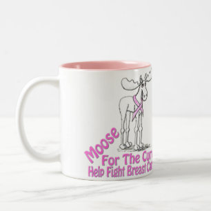 Elche für die Heilungs-Kaffee-Tasse Zweifarbige Tasse