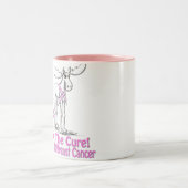 Elche für die Heilungs-Kaffee-Tasse Zweifarbige Tasse (Mittel)