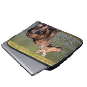 Elche Fütternd im Glacier National Park, Montana Laptopschutzhülle (Vorne Knopf)