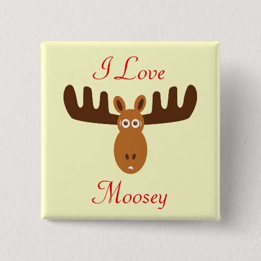 Elche Head_I Liebe Moosey Button (Vorderseite)