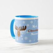Elche Head_Icicle Antlers_Hot Schokoladen-Elche Tasse (Vorderseite Links)