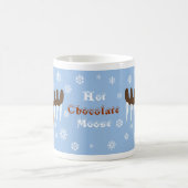 Elche Head_Icicle Antlers_Hot Schokoladen-Elche Tasse (Mittel)