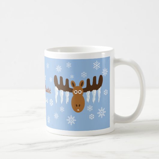 Elche Head_Icicle Antlers_Hot Schokoladen-Elche Tasse (Rechts)