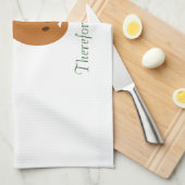 Elche Head_iMousse deshalb bin ich Handtuch (Viertel Falte)