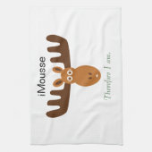 Elche Head_iMousse deshalb bin ich Handtuch (Vertikal)