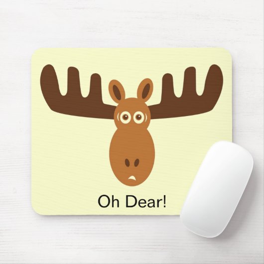 Elche Head_Oh lieb! Mousepad (Mit Mouse)