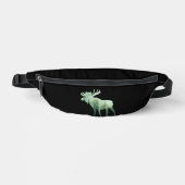 Elche Hirsche und Wald Natur Bauchtasche (Vorderseite)