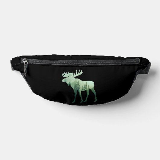 Elche Hirsche und Wald Natur Bauchtasche (Ablage )