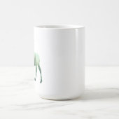 Elche Hirsche und Wald Natur Kaffeetasse (Mittel)