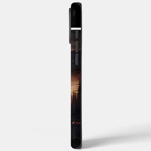 Elche Holzschnitzereizeichen Case-Mate iPhone Hülle (Rückseite / Links)