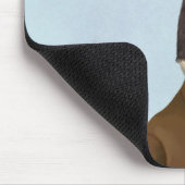 Elche im Anzug Portrait Mousepad (Ecke)