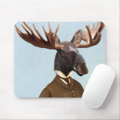 Elche im Anzug Portrait Mousepad (Mit Mouse)