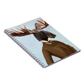 Elche im Anzug Portrait Notizblock (Rechte Seite)