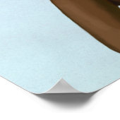 Elche im Anzug Portrait Poster (Ecke)