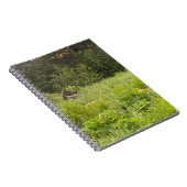 Elche im Grass-Notebook Notizblock (Rechte Seite)