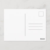 Elche im Herbst - Postkarte (Rückseite)