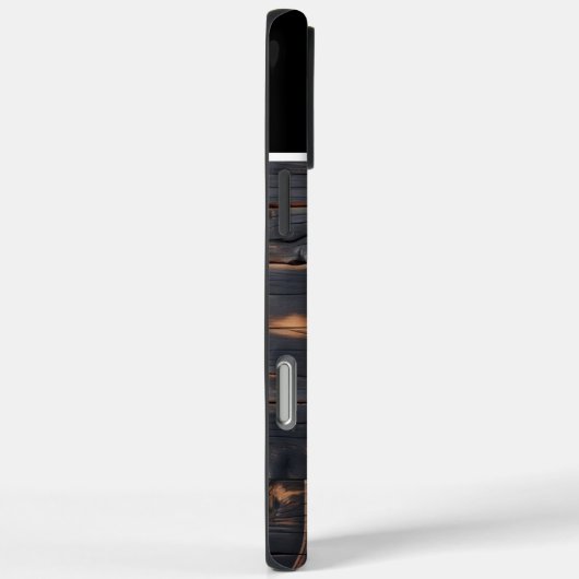 Elche im Holzschild Case-Mate iPhone Hülle (Rückseite / Rechts)