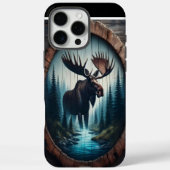 Elche im Nebel Case-Mate iPhone Hülle (Rückseite)