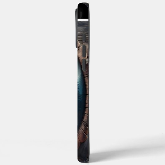 Elche im Nebel Case-Mate iPhone Hülle (Rückseite / Links)