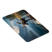 Elche im See Magnet (Rechte Seite)