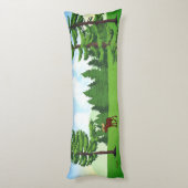 Elche im Tal - Körperkissen (Rückseite (Vertikal))