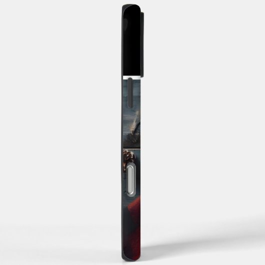 Elche im Wald Case-Mate iPhone Hülle (Rückseite / Rechts)