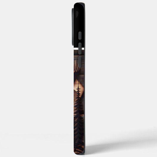 Elche im Wald Case-Mate iPhone Hülle (Rückseite / Links)