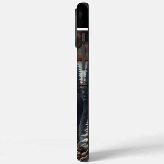 Elche im Wald Case-Mate iPhone Hülle (Rückseite / Links)