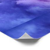 Elche im Wald Vollmond Poster (Ecke)