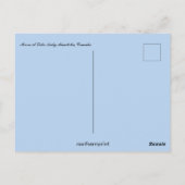 Elche im Winter am Audy Manitoba Canada Postkarte (Rückseite)