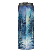 Elche in der Nacht Thermosbecher (Rückseite)