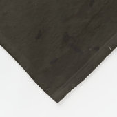 Elche in der Waldillustration Fleecedecke (Ecke)