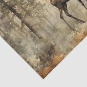 Elche in Forrest Seidenpapier (Ausschnitt)