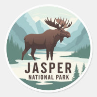 Elche in Jasper Nationalpark Kanada Reisen