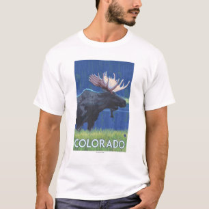Elche in MoonlightColorado T-Shirt