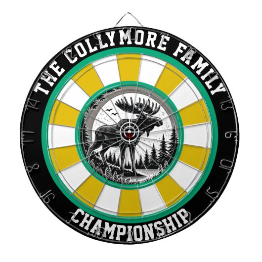 Elche in Waldaim Design Dartscheibe (vorne)