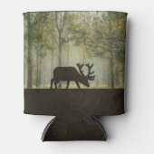 Elche in Walddarstellung Dosenkühler (Vorderseite)