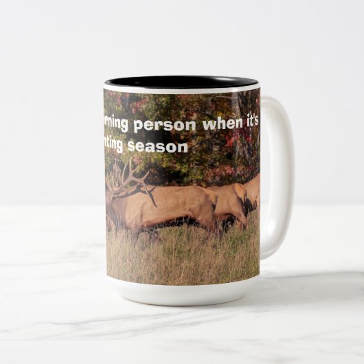 Elche Jagd Tasse (VorderseiteRechts)