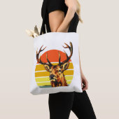 Elche jagen Deer Funny Hunter Tasche (Von Nahem)