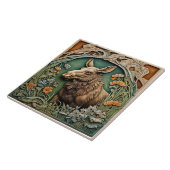 Elche - Jugendstil-Keramik Tile Fliese (Seite)