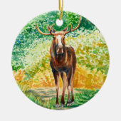 Elche Keramik Weihnachtsschmuck (Vorne)