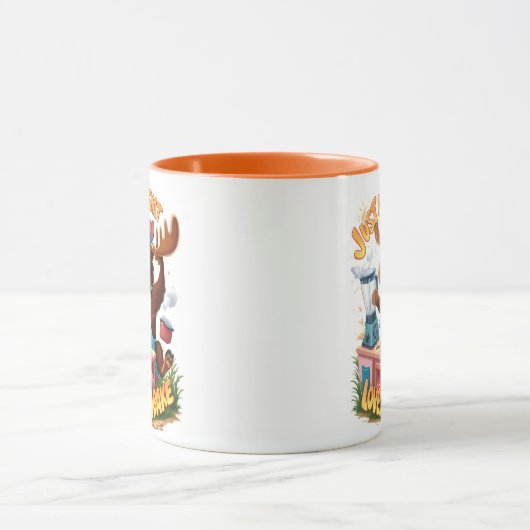 Elche Koch kochen einen Sturm Tasse (Zentrum)