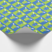 Elche Kopf Pop Art Packpapier (Ecke)