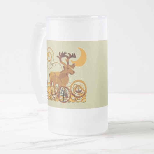 Elche Mattierte Tasse (Vorderseite Links)