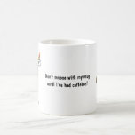 Elche Menora Geschenk-Tasse! Chanukka-Becher Kaffeetasse<br><div class="desc">Dieser kleine Typ möchte Ihnen ein Moosed glückliches Chanukka NACH Koffein wünschen!</div>
