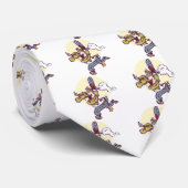 Elche mit Kettensäge Krawatte (Gerollt)