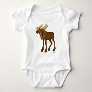 Elche mit Kranz - Baby-Bodysuit Baby Strampler