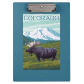 Elche mit MountainColorado Klemmbrett (Vorderseite)
